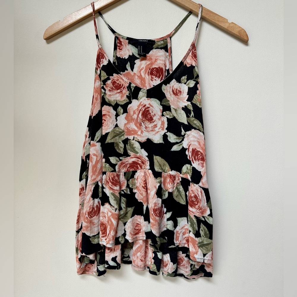Floral flowy tank from Forever 21.
